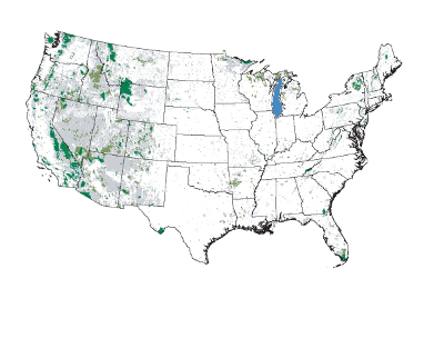 map of the USA